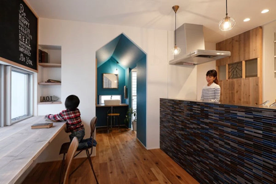 המטבח בבית משפחת Hazukashi