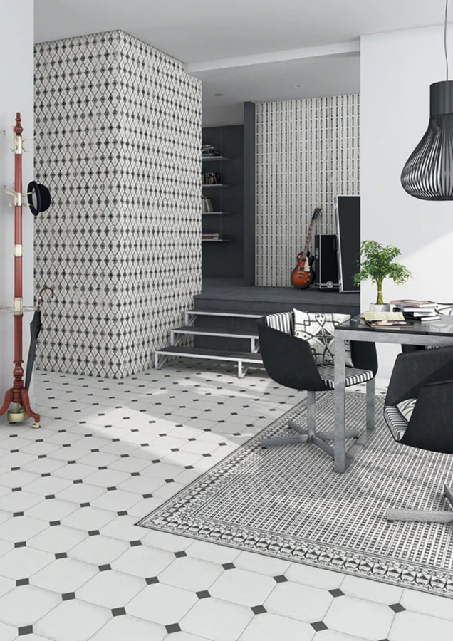 אריחים מסדרת Blancoynegro