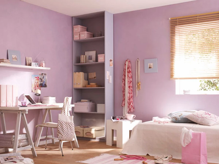 שילוב גוונים בחדרי נוער. צילום: דן לב. 