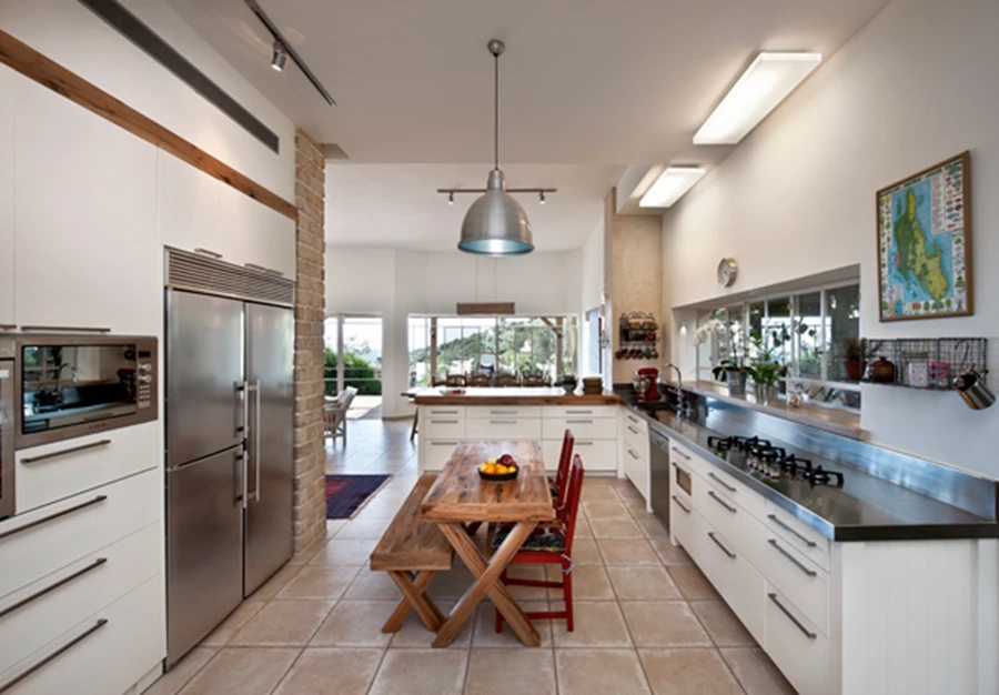 חלל המטבח ש