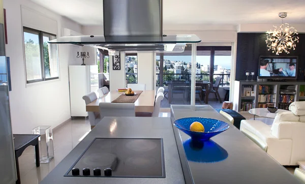 שיפוץ דירה משקיפה אל הטבע