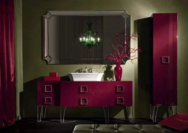 פתרון עיצובי ואסתטי לארונות בחדר הרחצה