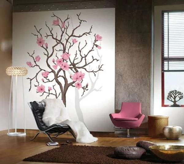 בזכות הטפטים: עיצוב פנים משודרג ועכשווי