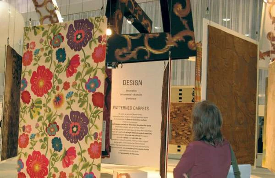 עיצוב סלון עם חידושי השעה בתחום השטיחים