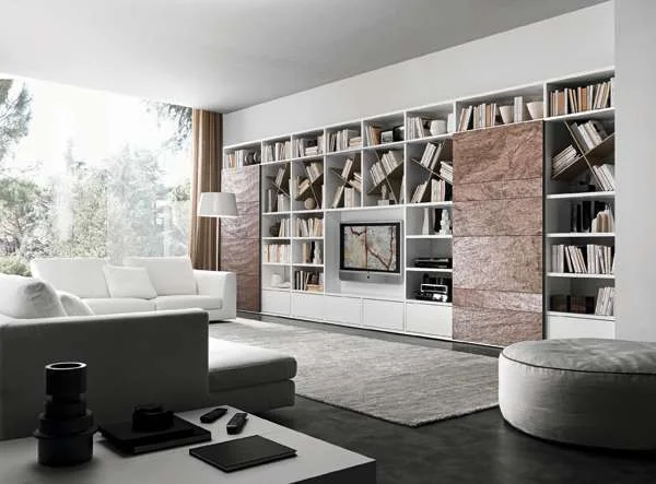 עם הספר - ספריות מעוצבות