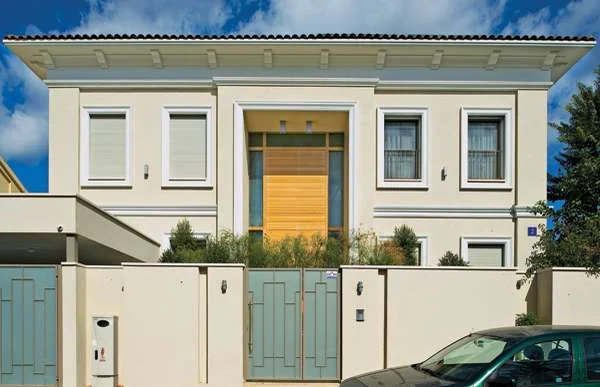 קלאסיקה מודרנית - עיצוב ותכנון בית פרטי