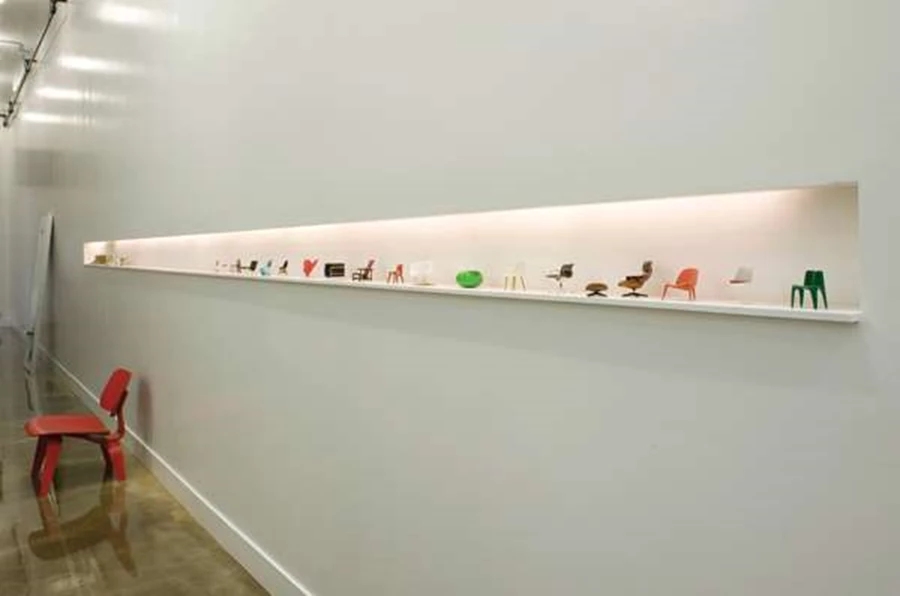 קיר מעוצב- פרט בחלל