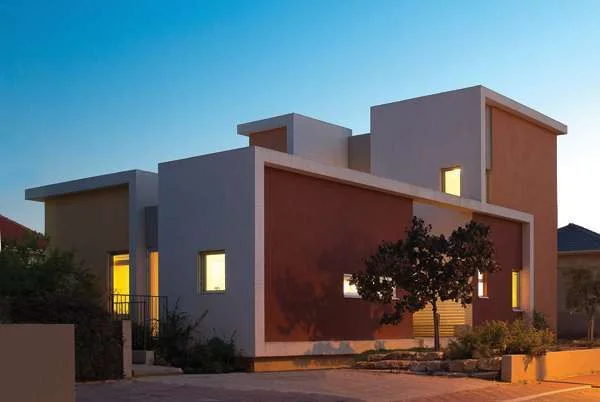 בית פרטי בשרון - חיים בצבע