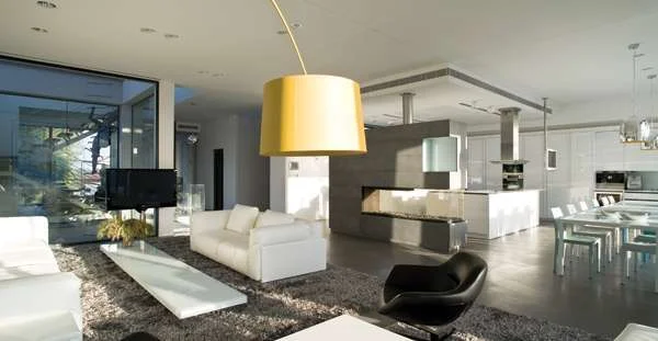 תכנון ועיצוב בית - משני עברי הגשר