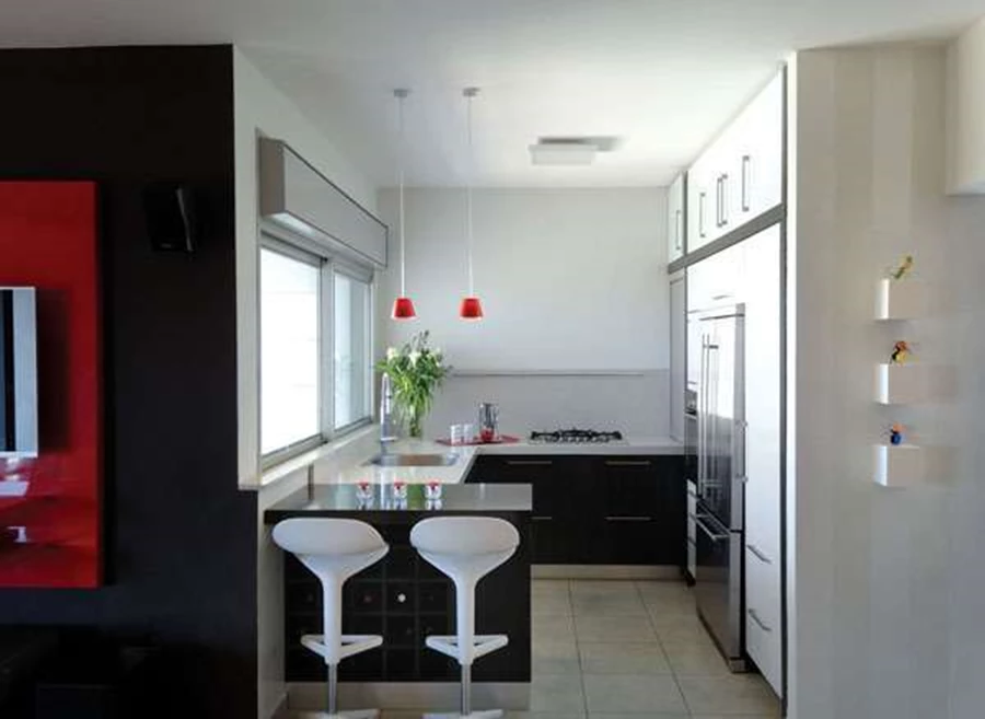 מינימליזם וצבע - עיצוב פנים