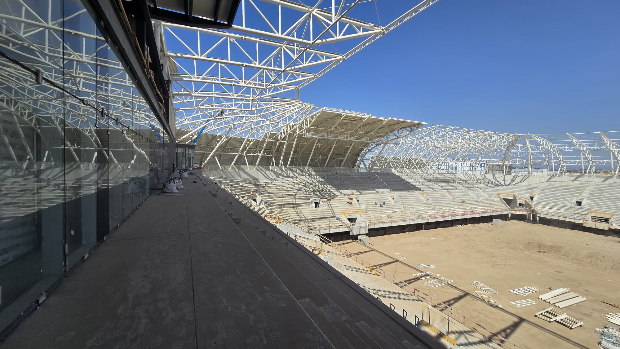 איצטדיון אשדוד בהקמה, באדיבות גולדשמידט ארדיטי בן נעים