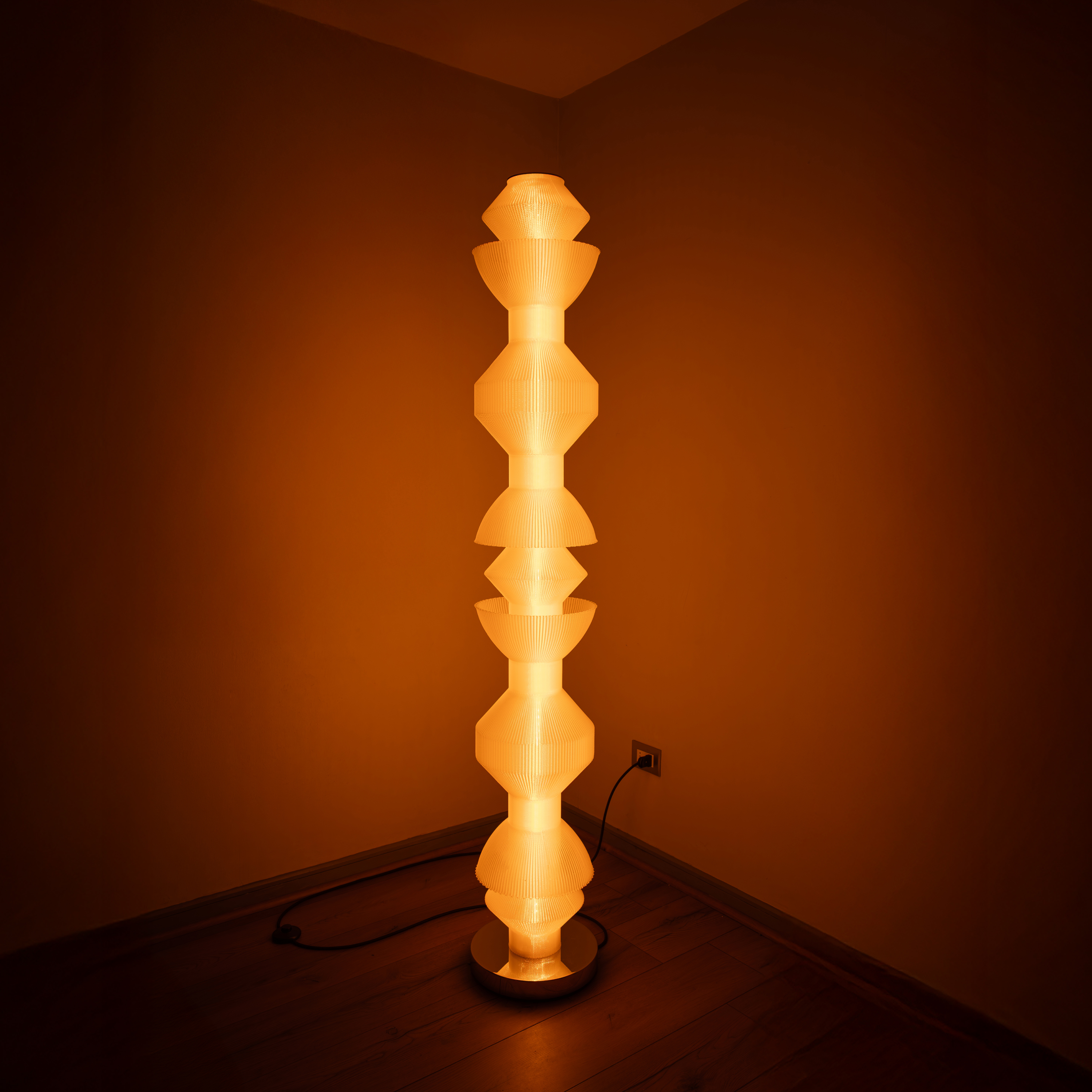 מנורת Númina של Nicolás-Romero מ-Aiko Design, צ'ילה, אזכור מיוחד בתחרות SaloneSatellite 2026