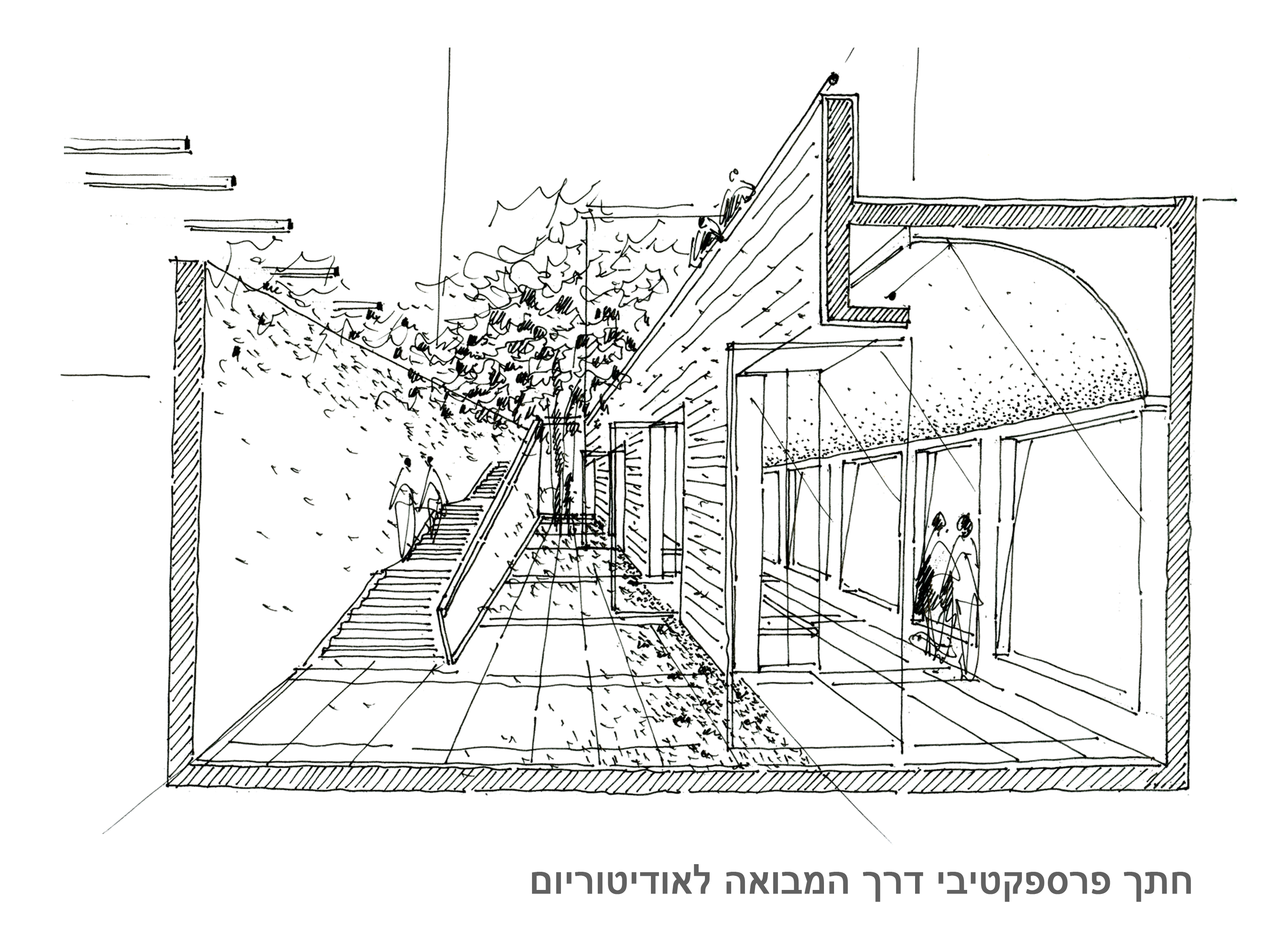 באדיבות משרד עדה כרמי מלמד - אדריכלות והדמיה. בית החלוצות 