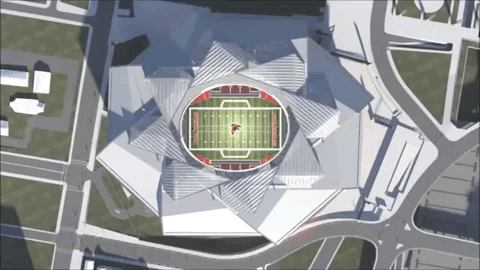 אצטדיון מרצדס-בנץ, צילום: Atlanta Falcons