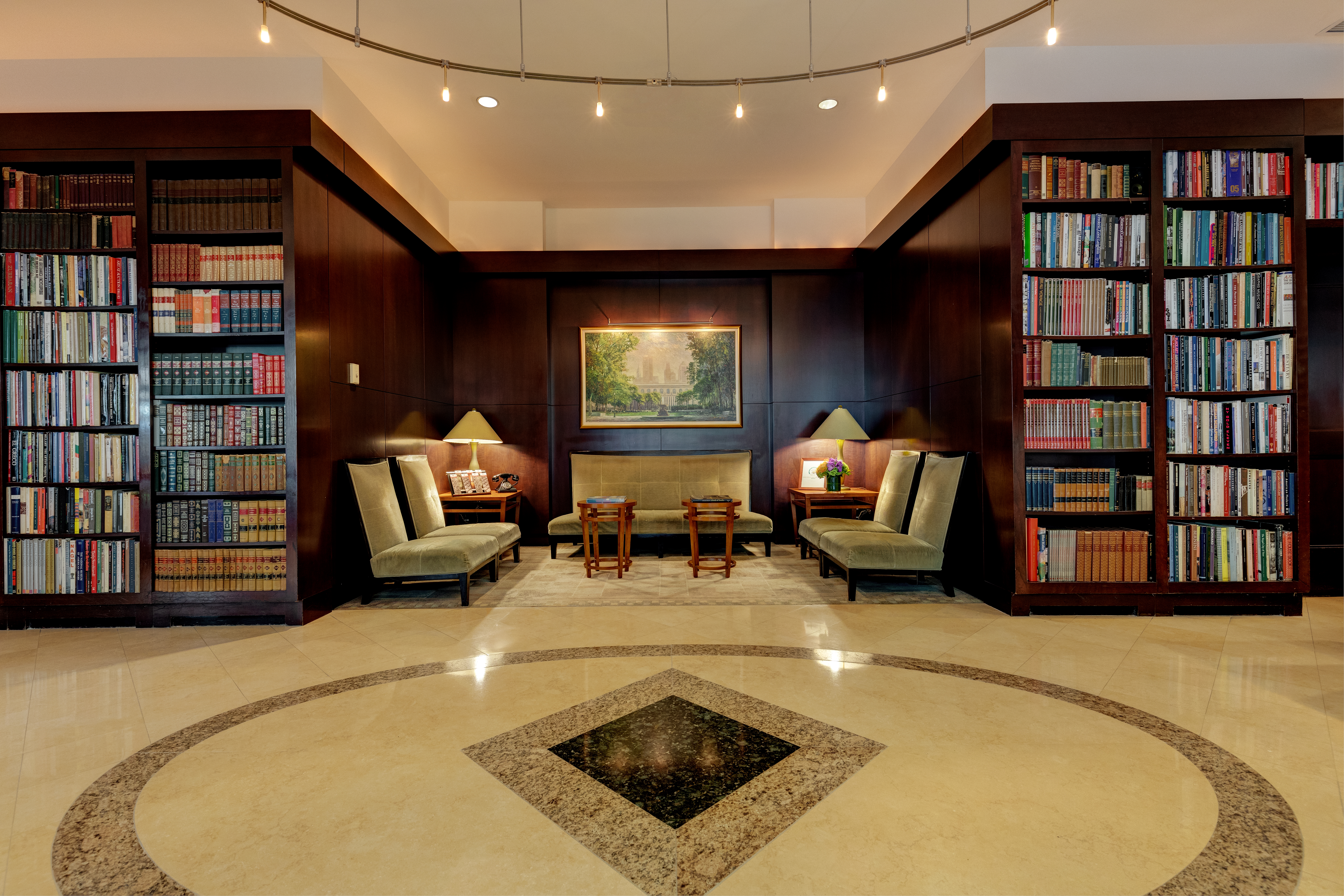 הלובי. באדיבות: library hotel