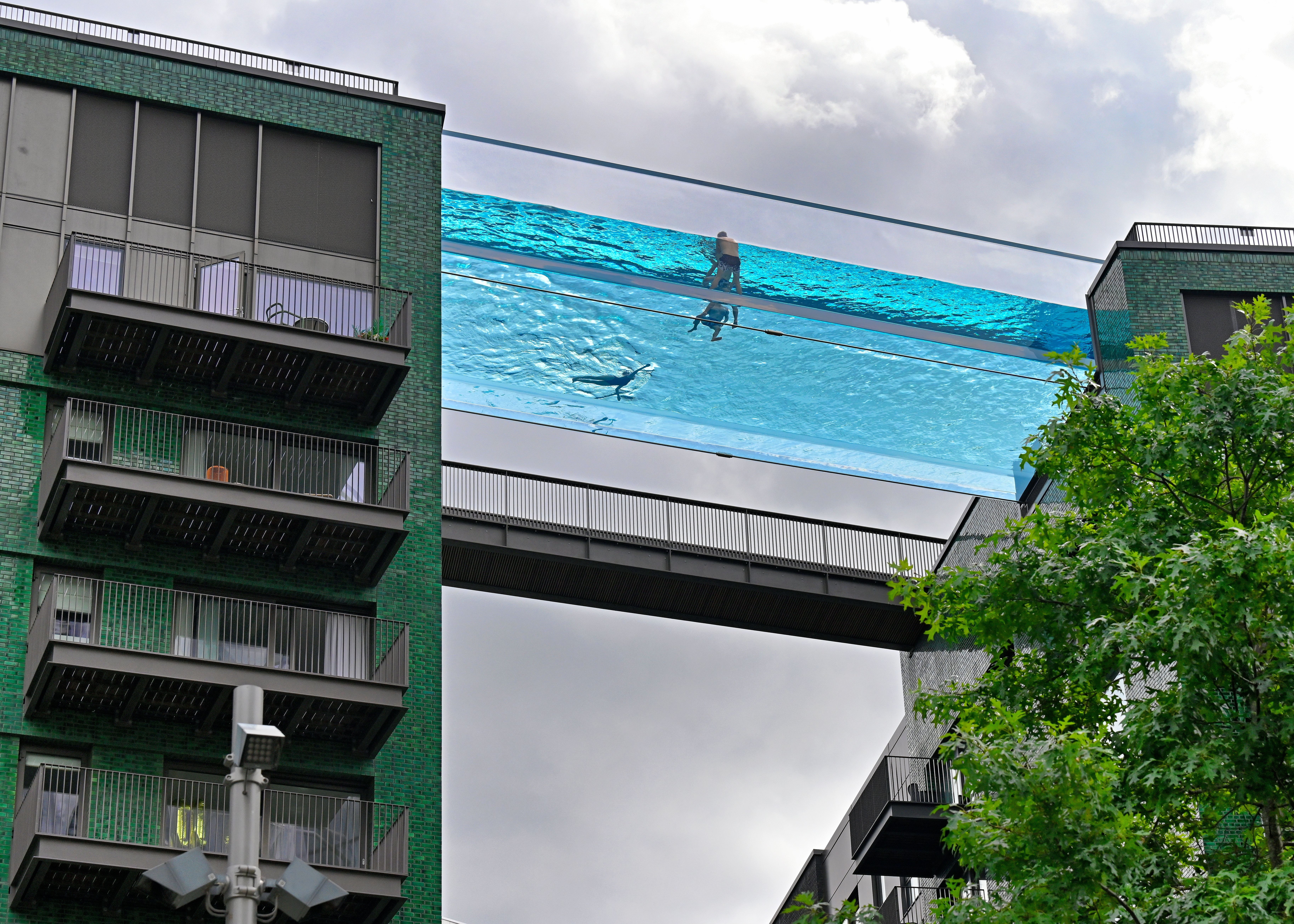 Sky Pool, לונדון. צילום: shutterstock