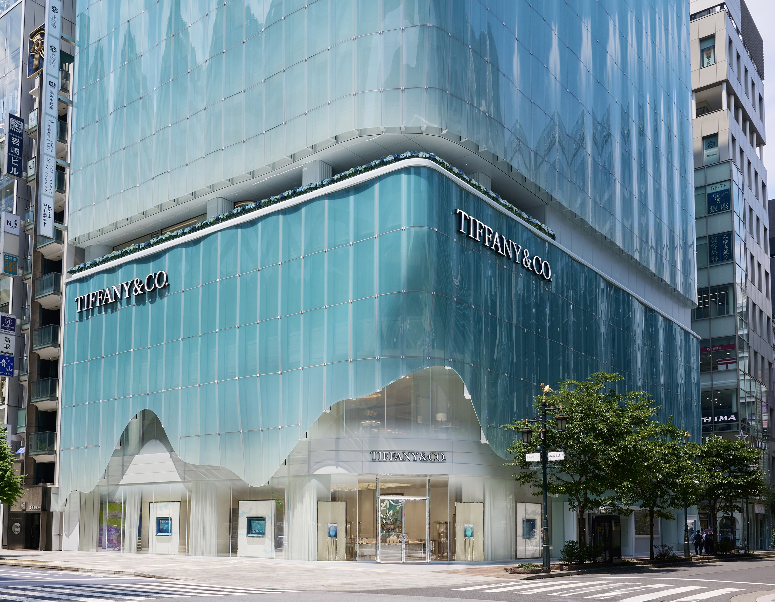 טיפאני גינזה, טוקיו. צילום :Tiffany & Co