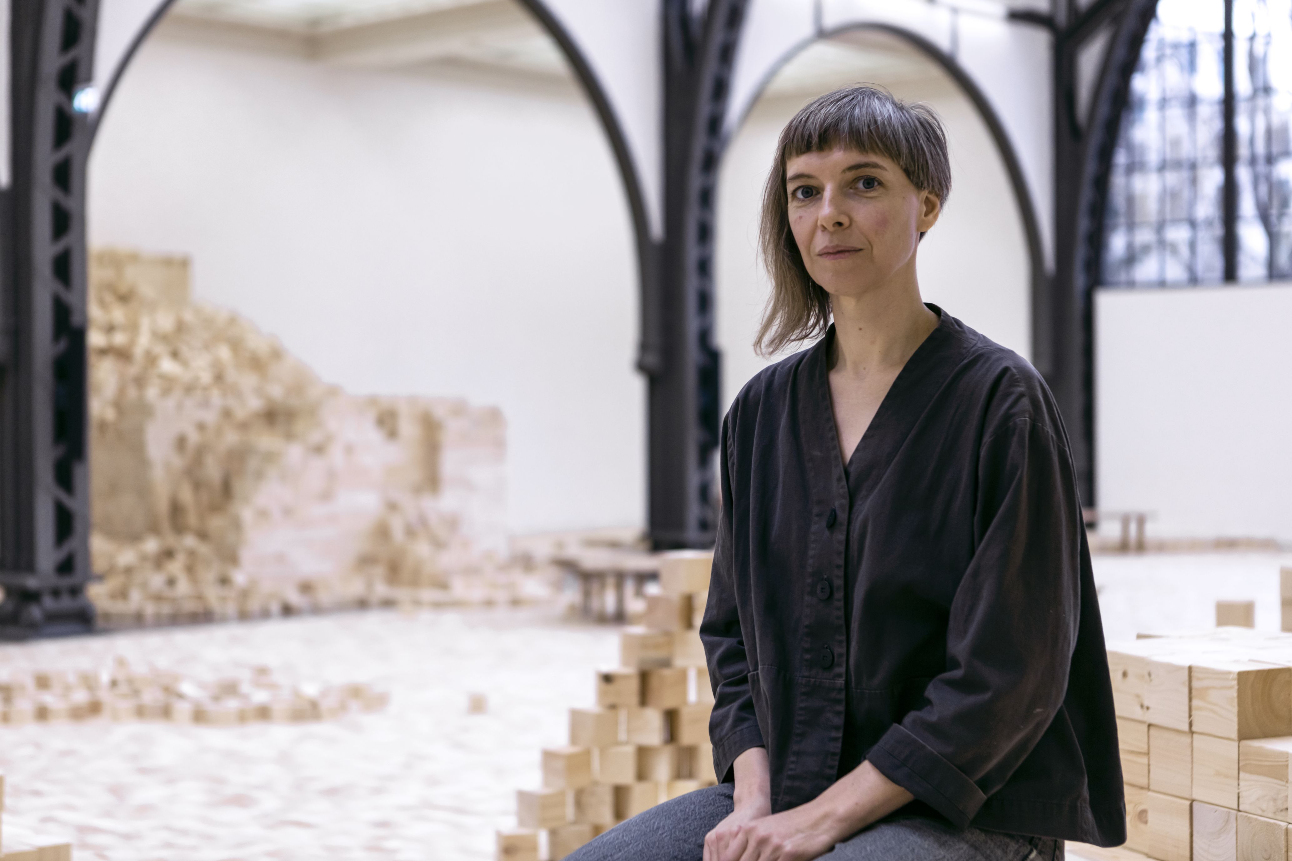 לינה לפליטה. צילום: Laura Fiorio. באדיבות האמנית, ברלין 2026
