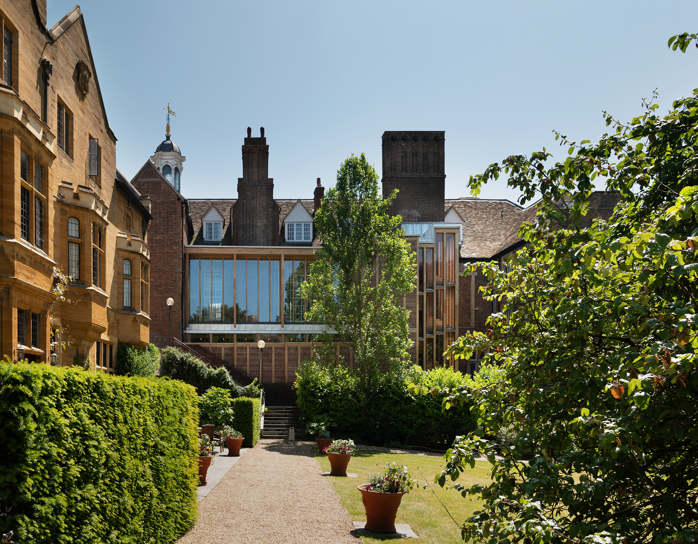  River Wing Clare College Cambridge, צילום: Philip Vile