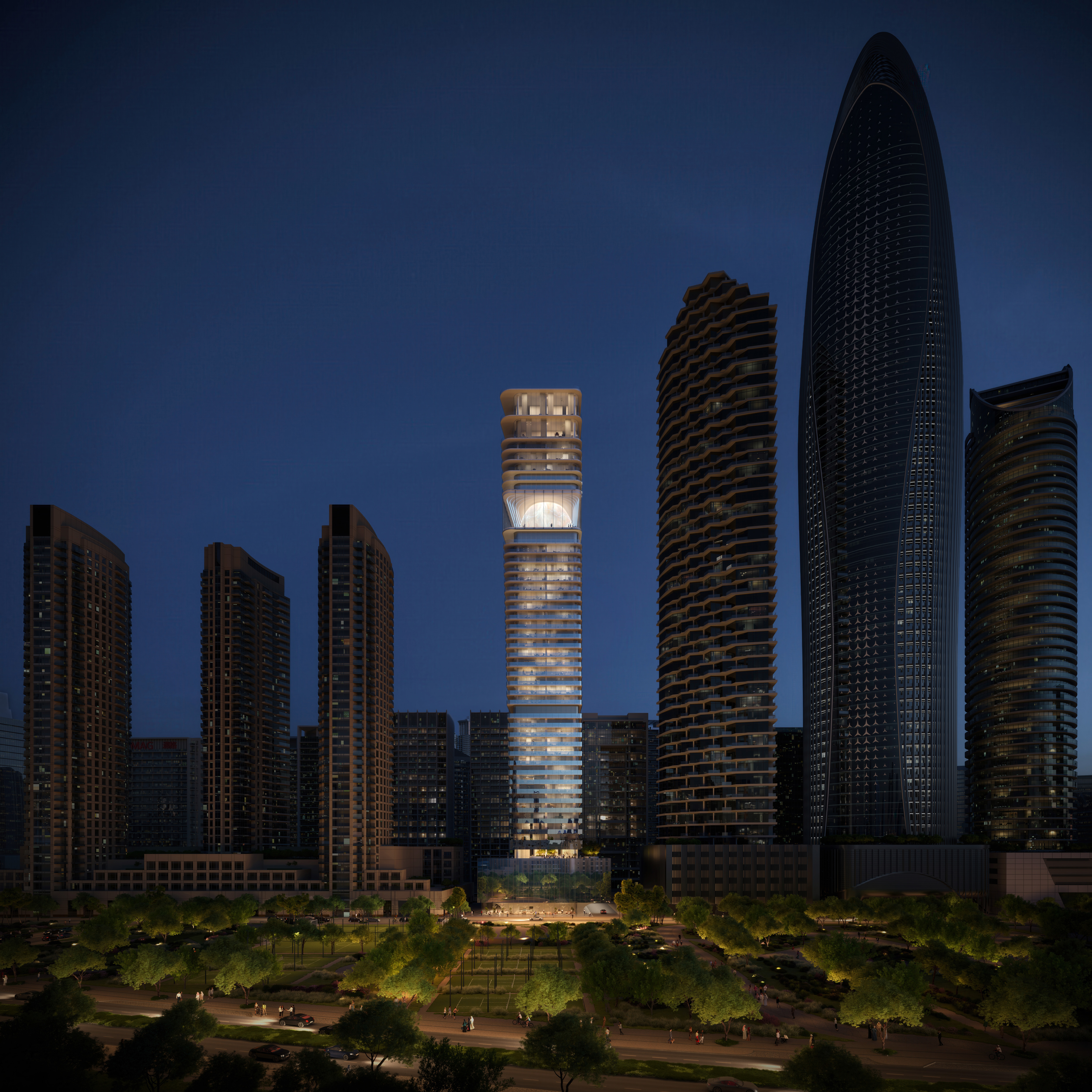 הדמיית Inaura. הדמיה: The Boundary, באדיבות mvrdv