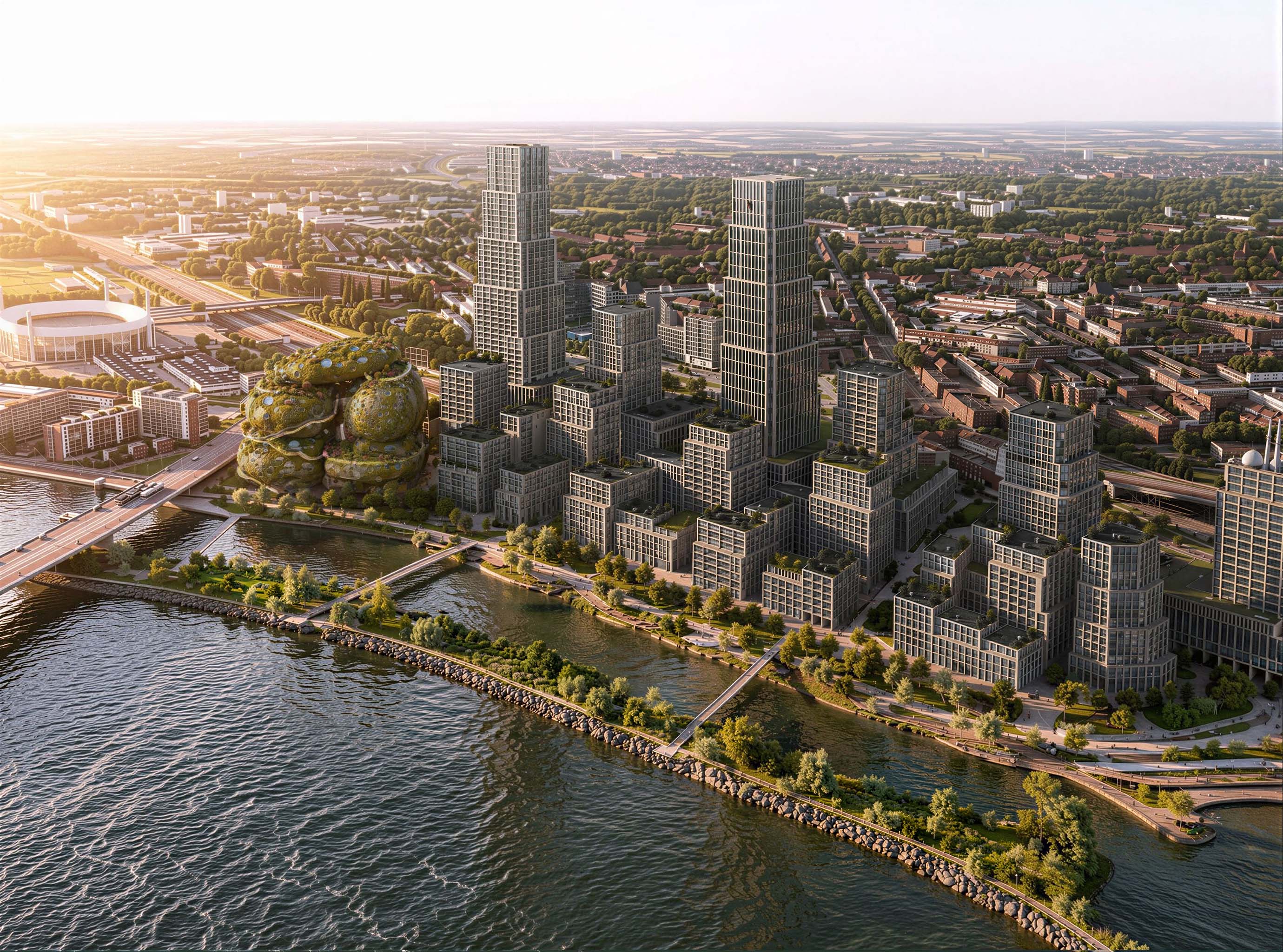 רוטרדם רוקס במבט על. הדמיה: MVRDV