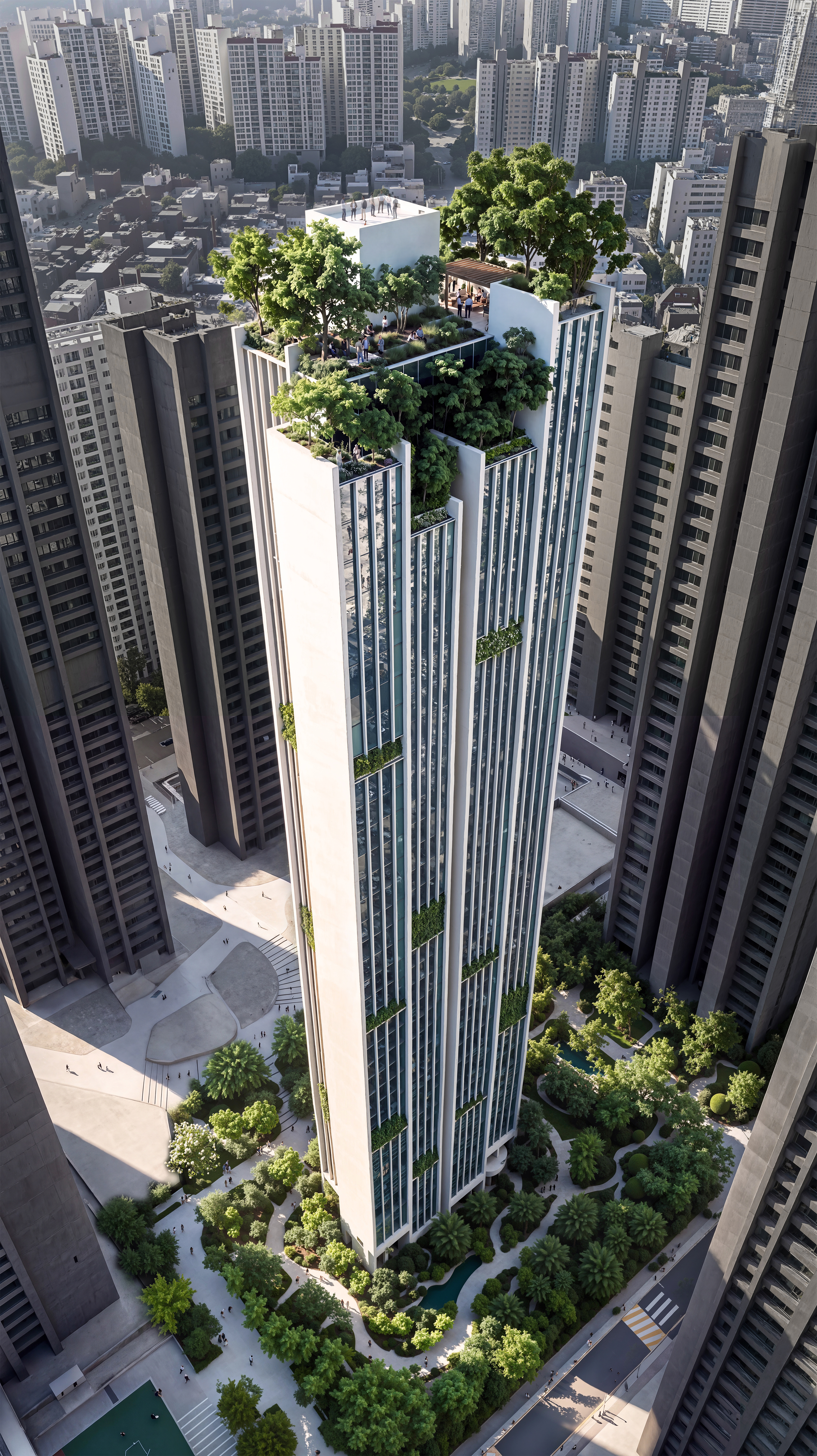 A HIGH RISE ON HIGH HEELS, תמונות:  CRA-Carlo Ratti Associati 