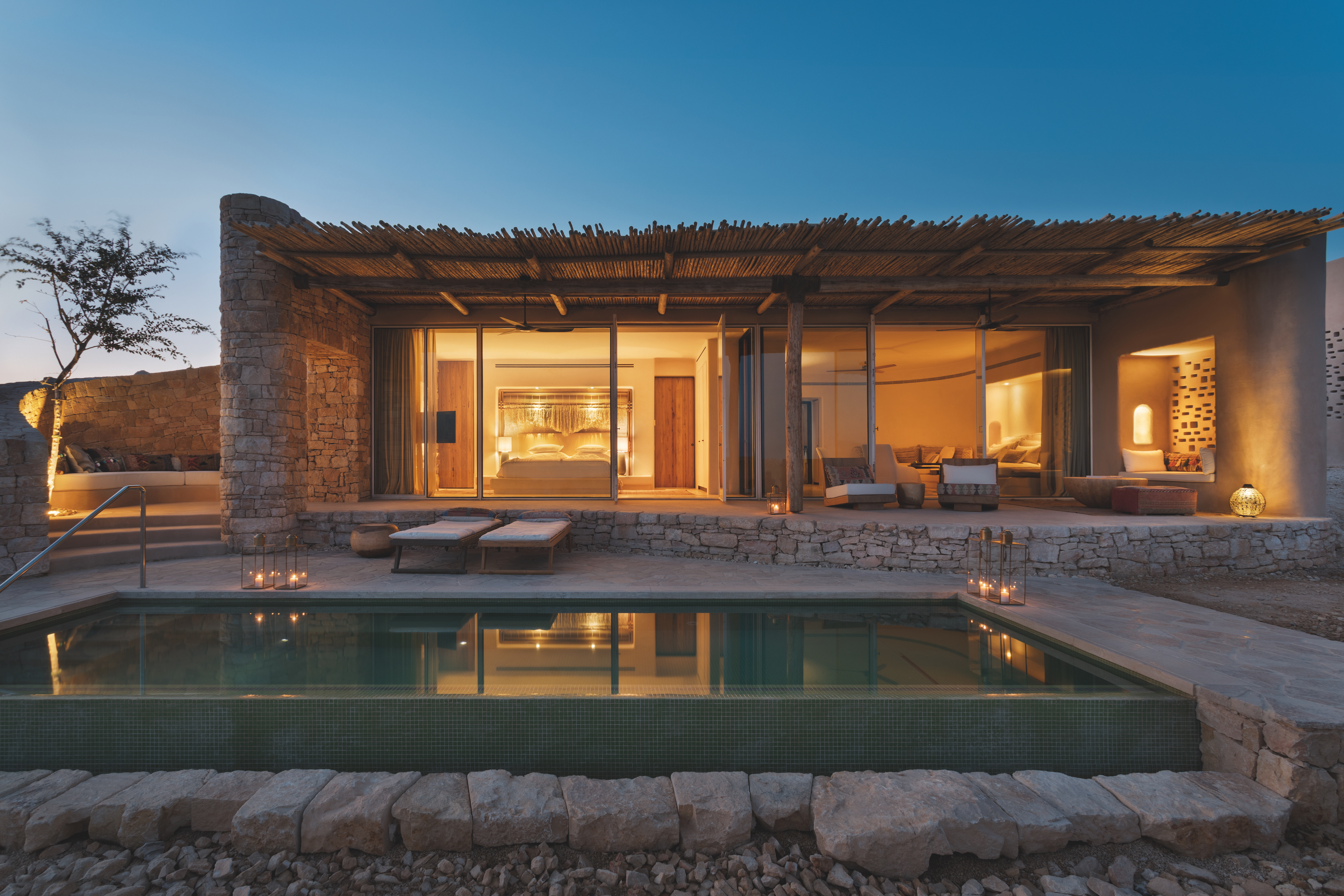 הפרויקט Six Senses Shaharut, עיצוב: דנה אוברזון, עודד לויתן, נועה רומפלר והניה יעקב. צילום: אסף פינצ'וק