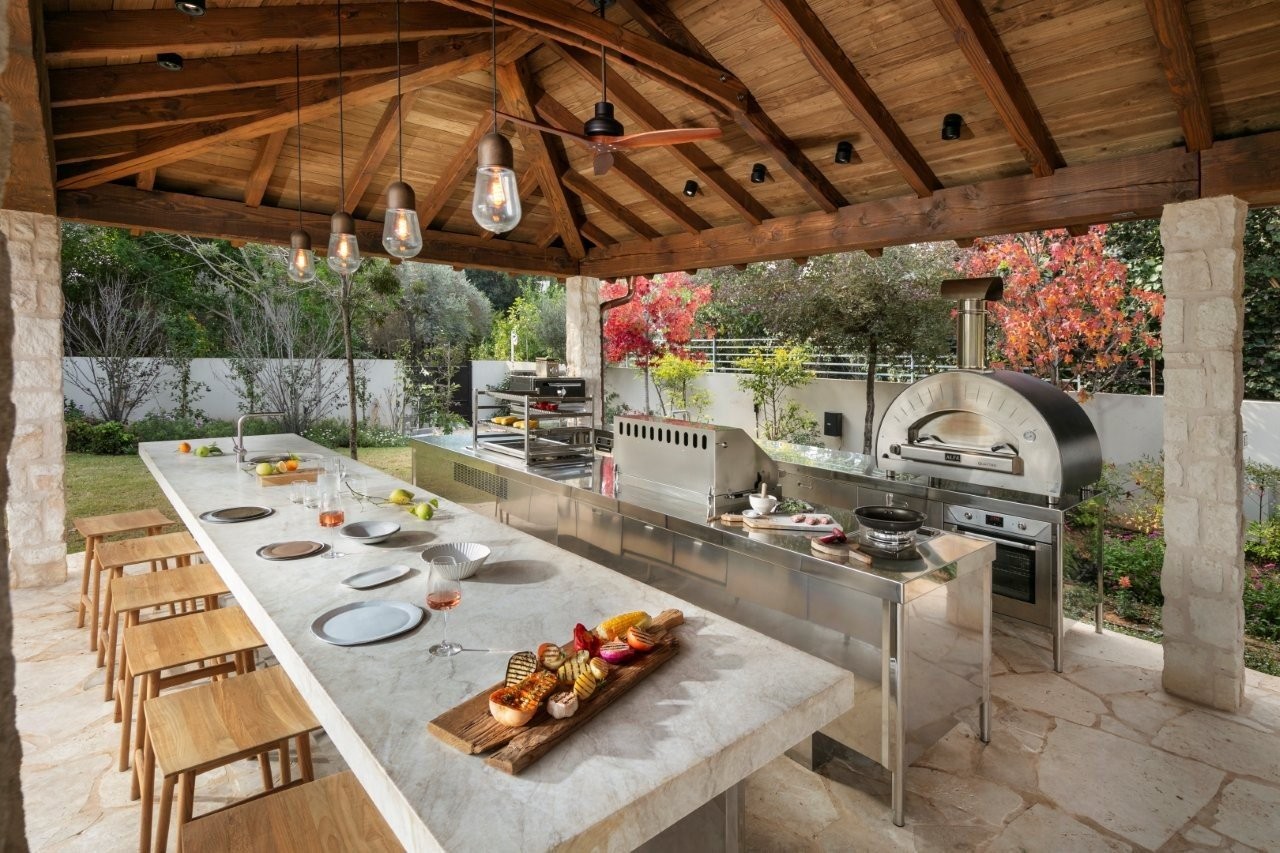מטבח חוץ ניגא שף FOR HOME, צילום: אלעד גונן 