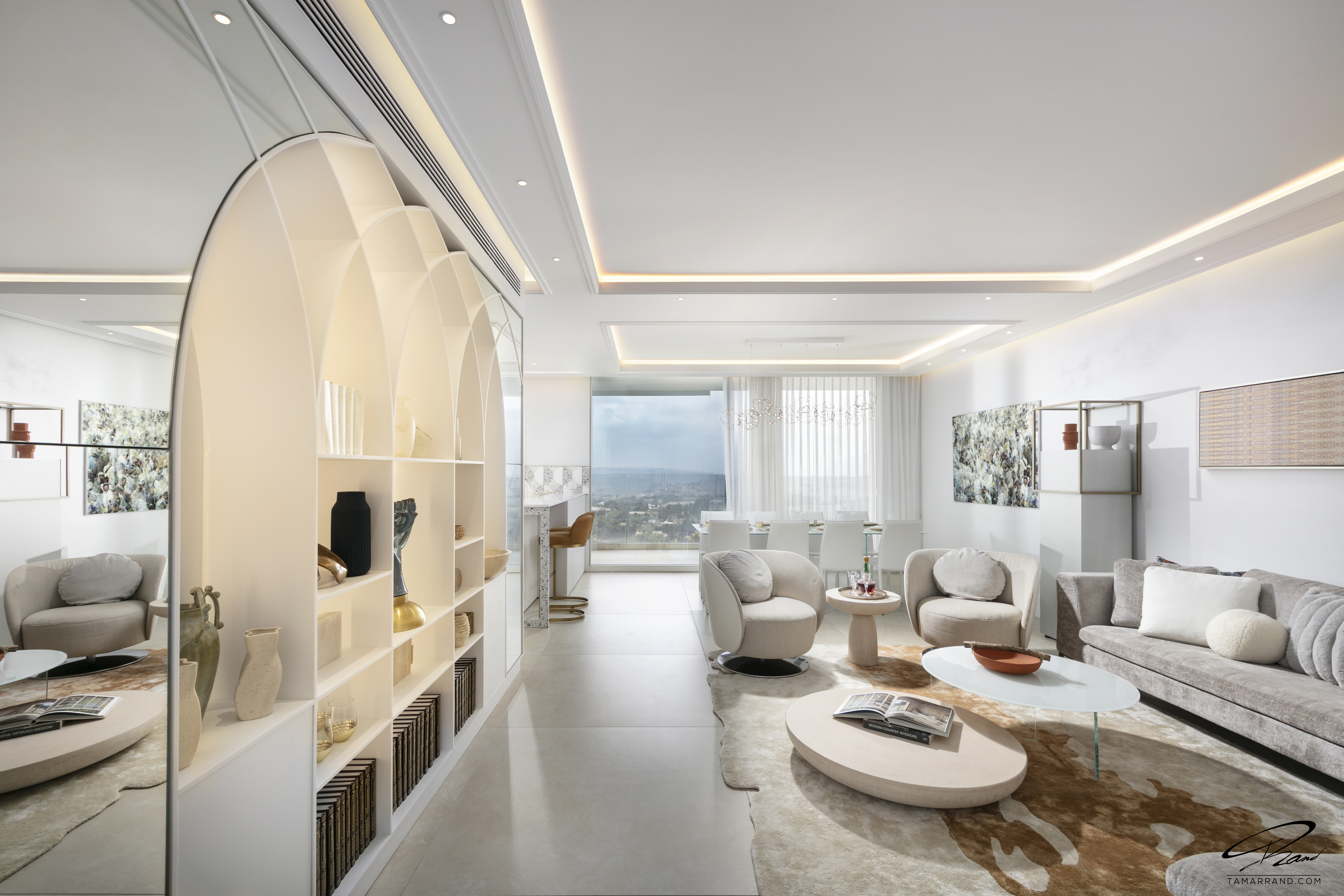 עיצוב: תמרה רנד, צילום: אלעד גונן, שטיח: RUGS&CO