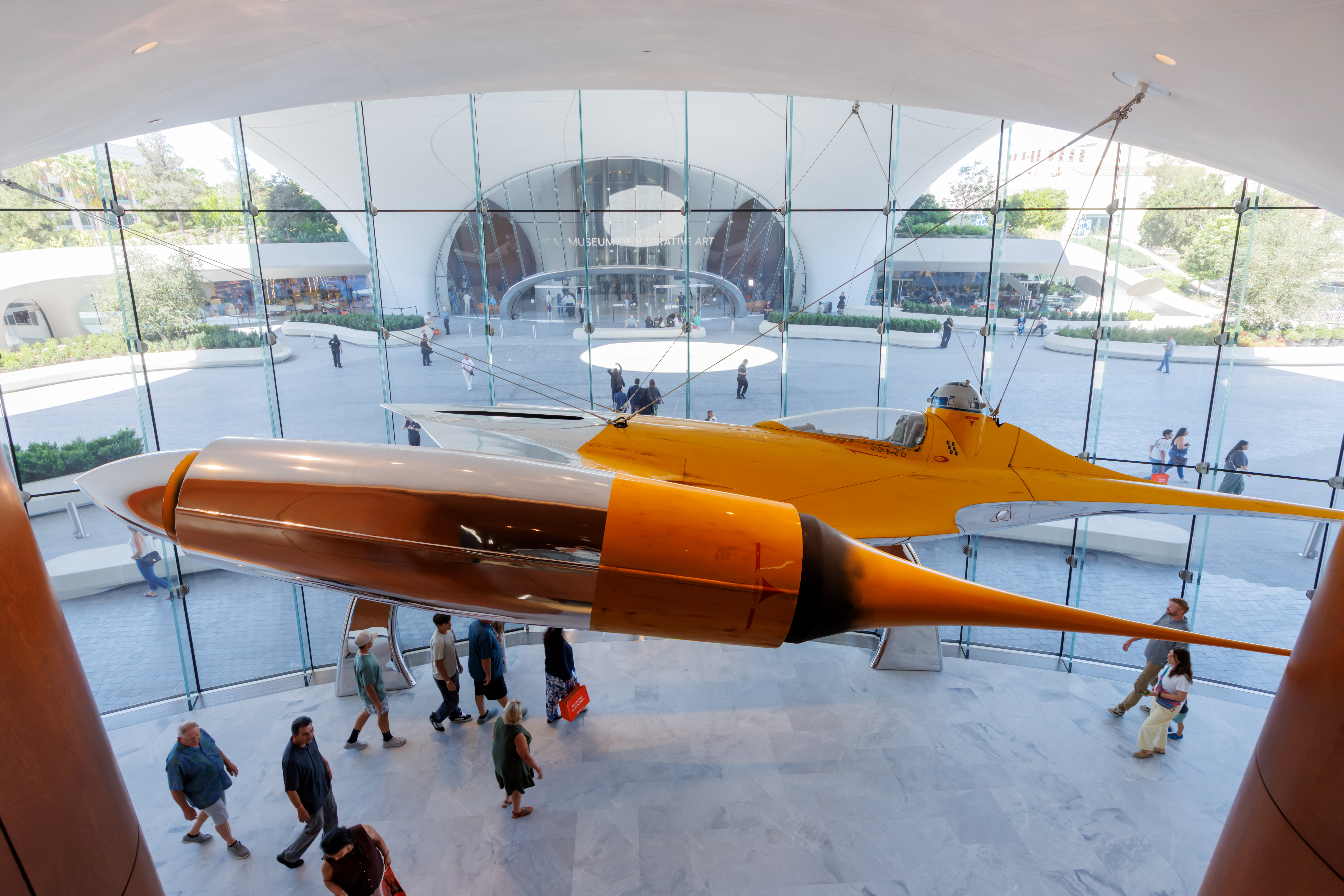 N-1 Starfighter, צילום: Iwan Baan, באדיבות Lucas Museum of Narrative Art