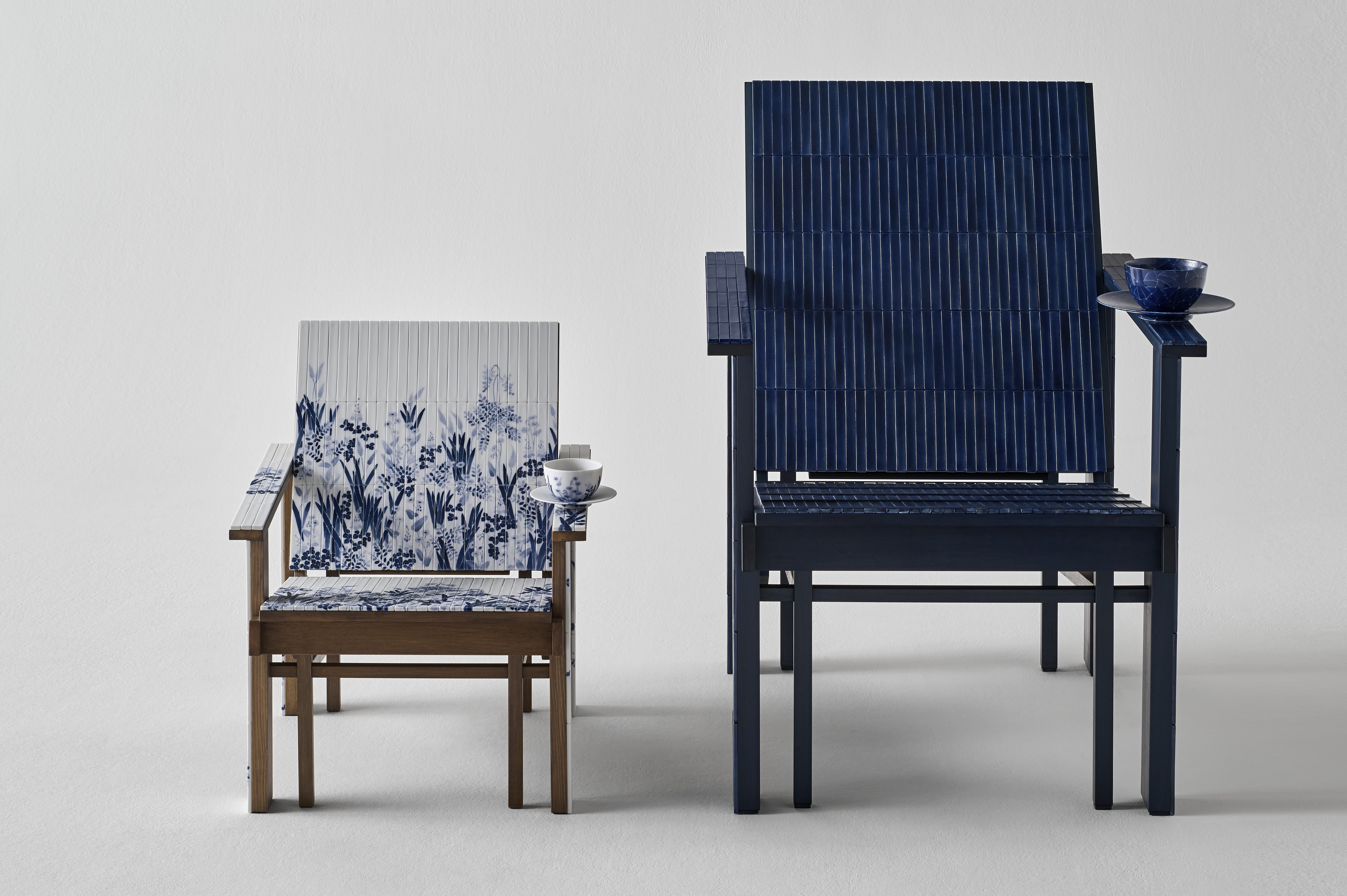 Seto Sometsuke Yaki, Craft x Tech Tokai Project, V&A. צילום: Eugene Kangawa. באדיבות פסטיבל העיצוב בלונדון