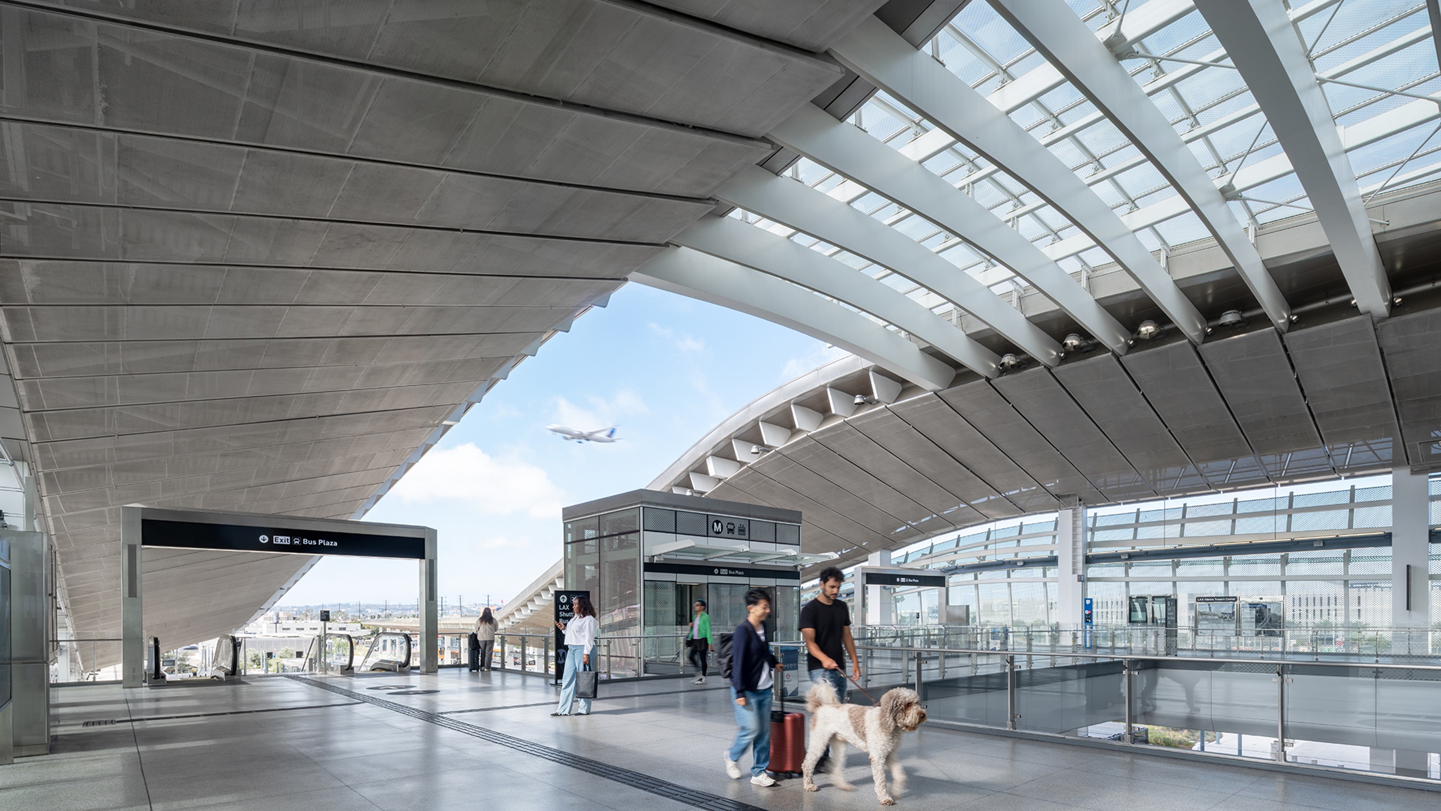 LAX_Metro Transit Center © Grimshaw