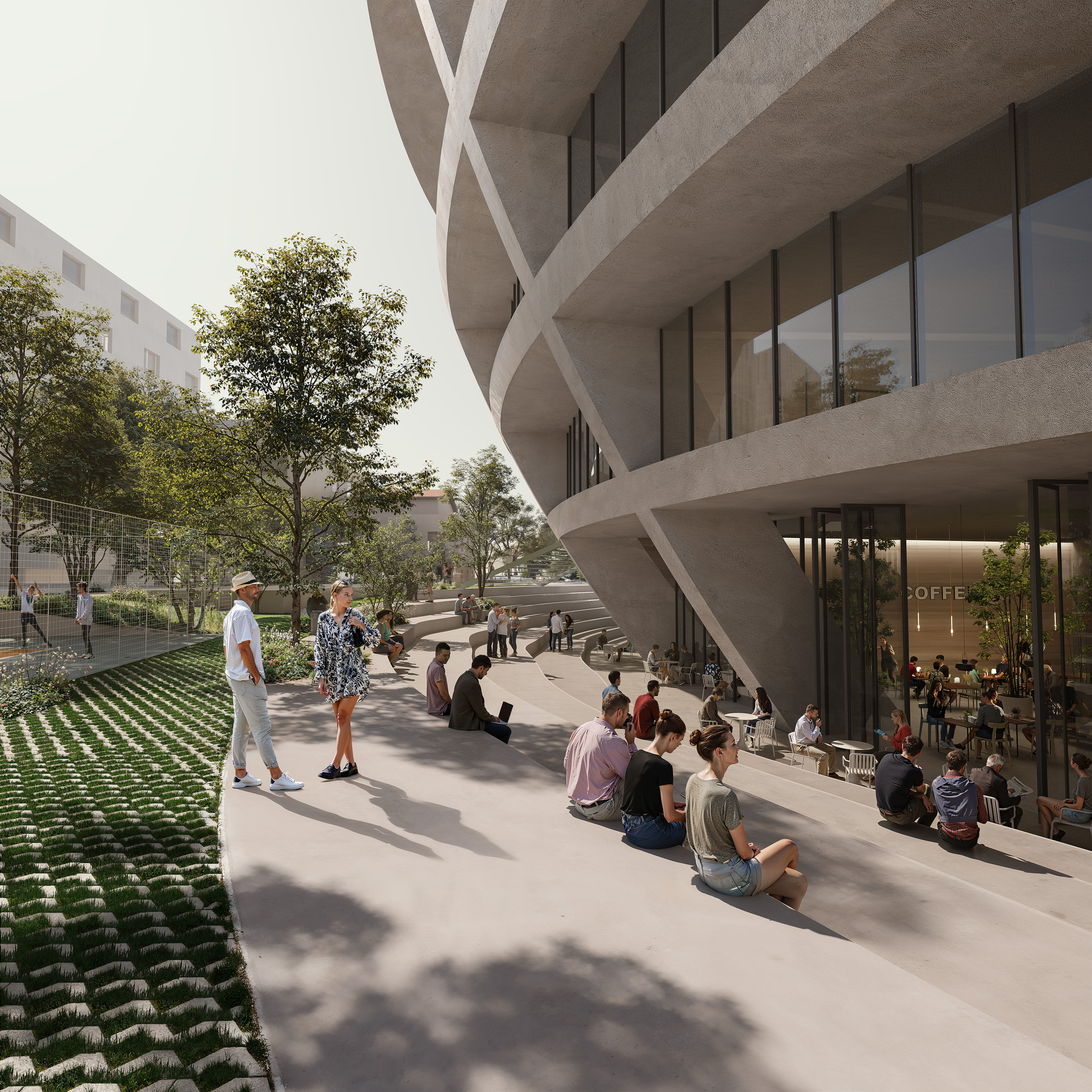 The Grand Ballroom, הדמיות © MVRDV