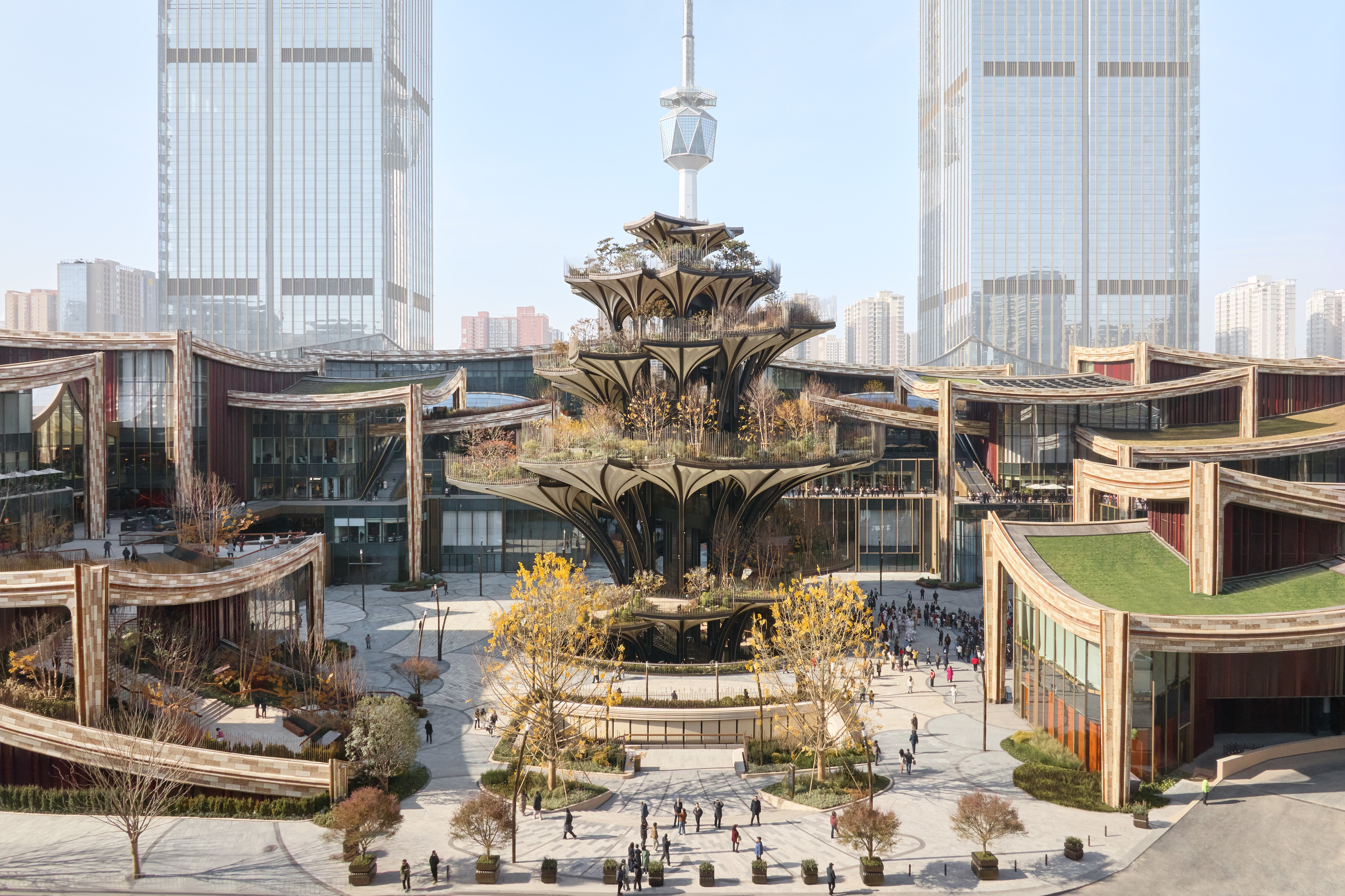 תכנון: Heatherwick Studio | צילום: Qingyan Zhu