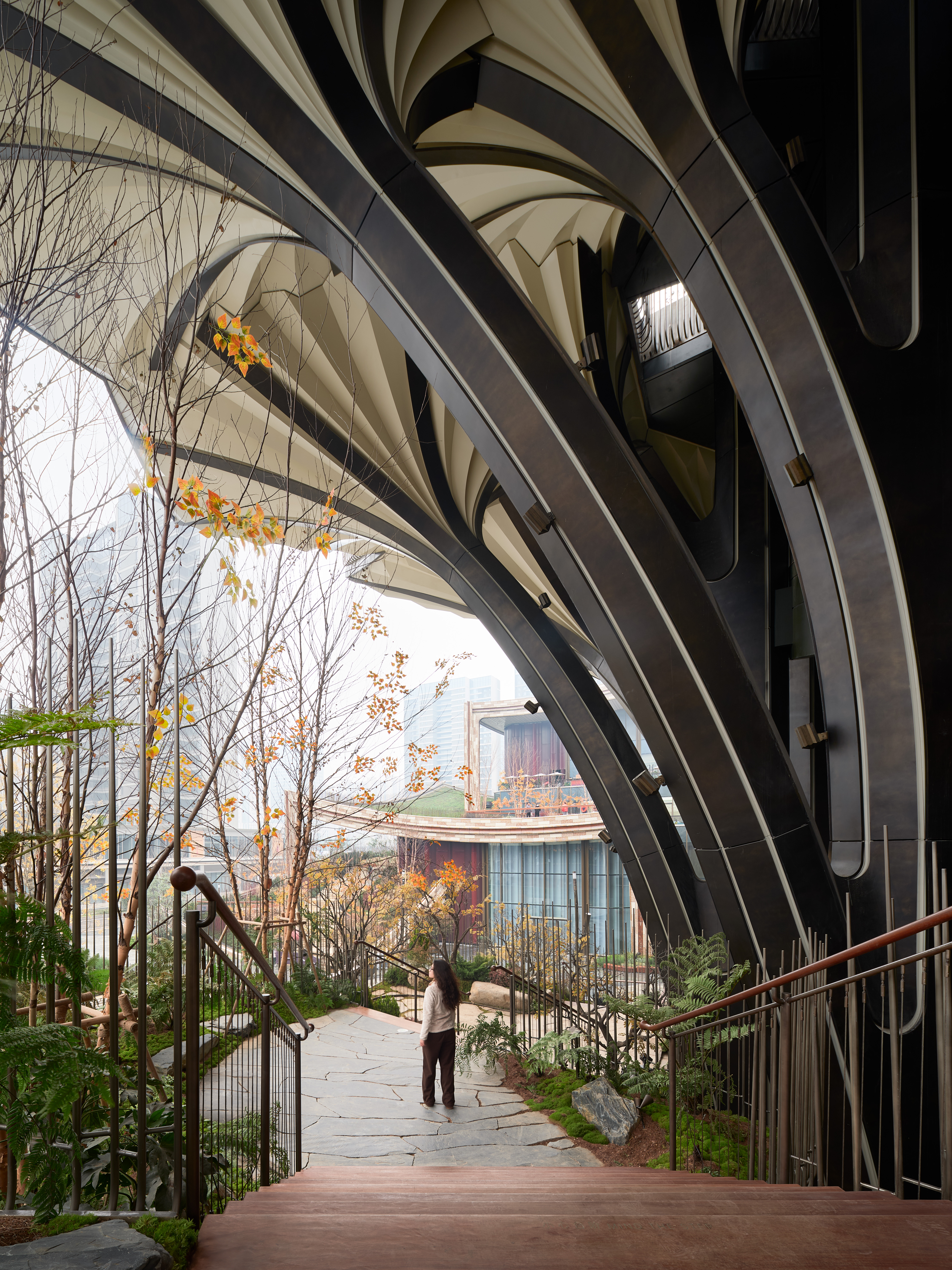 תכנון: Heatherwick Studio | צילום: Qingyan Zhu