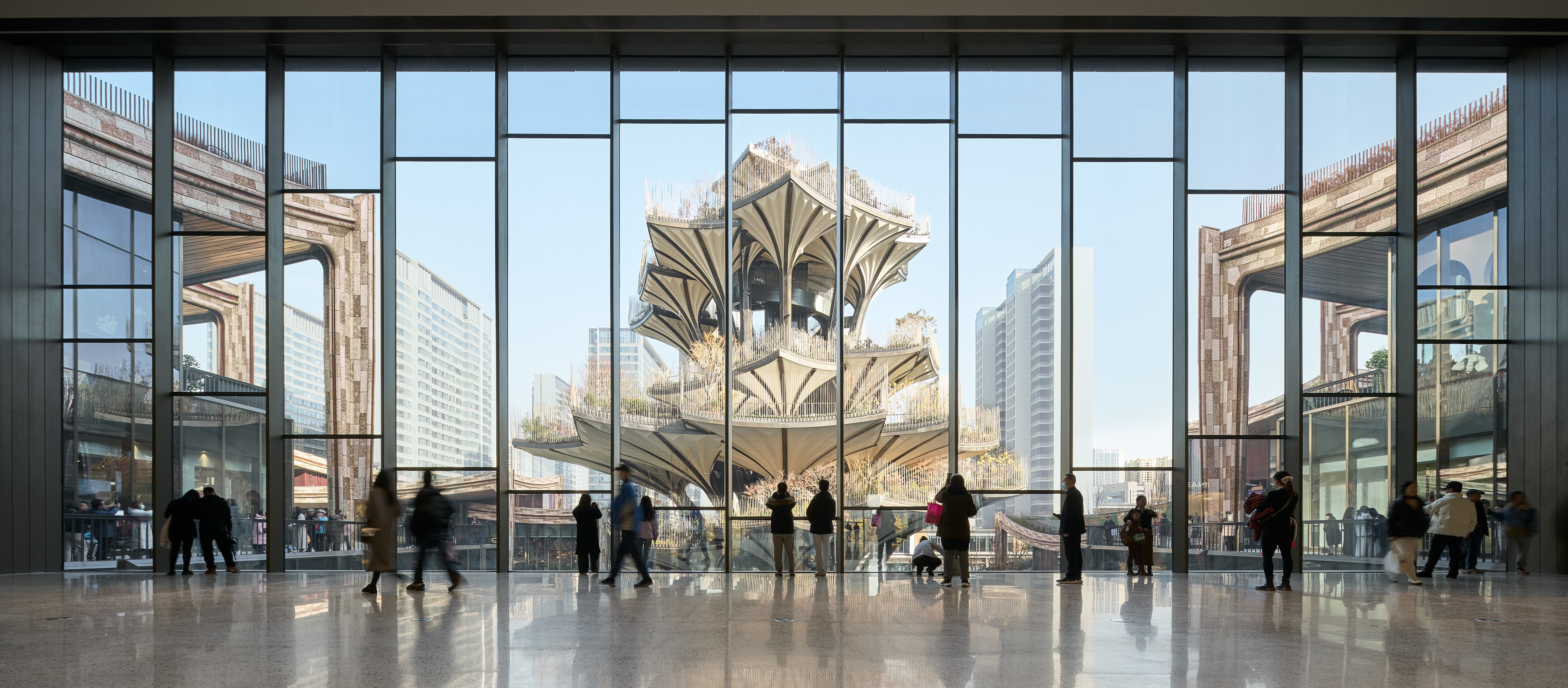 תכנון: Heatherwick Studio | צילום: Qingyan Zhu