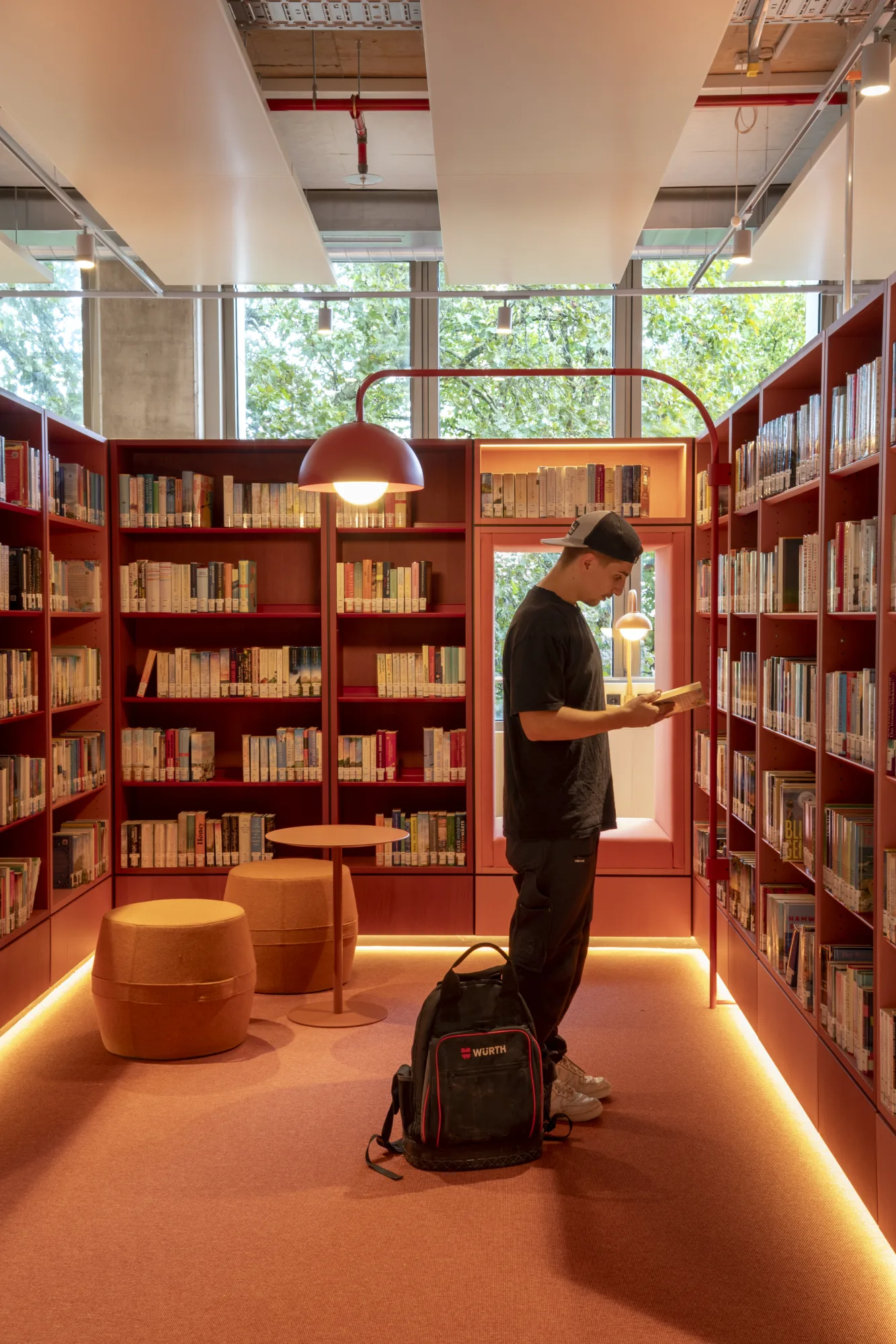 ספריית המרכז של אסן, תכנון: MVRDV, includi ו-Meyer Architekten. צילום: Daria Scagliola, Jannes Linders