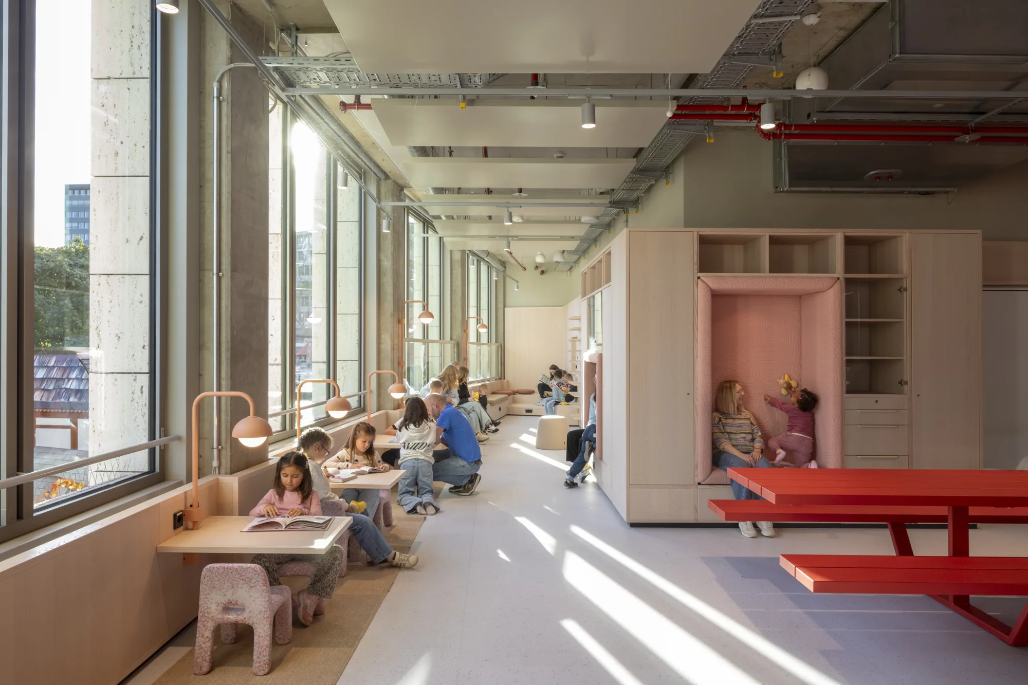 ספריית המרכז של אסן, תכנון: MVRDV, includi ו-Meyer Architekten. צילום: Daria Scagliola, Jannes Linders