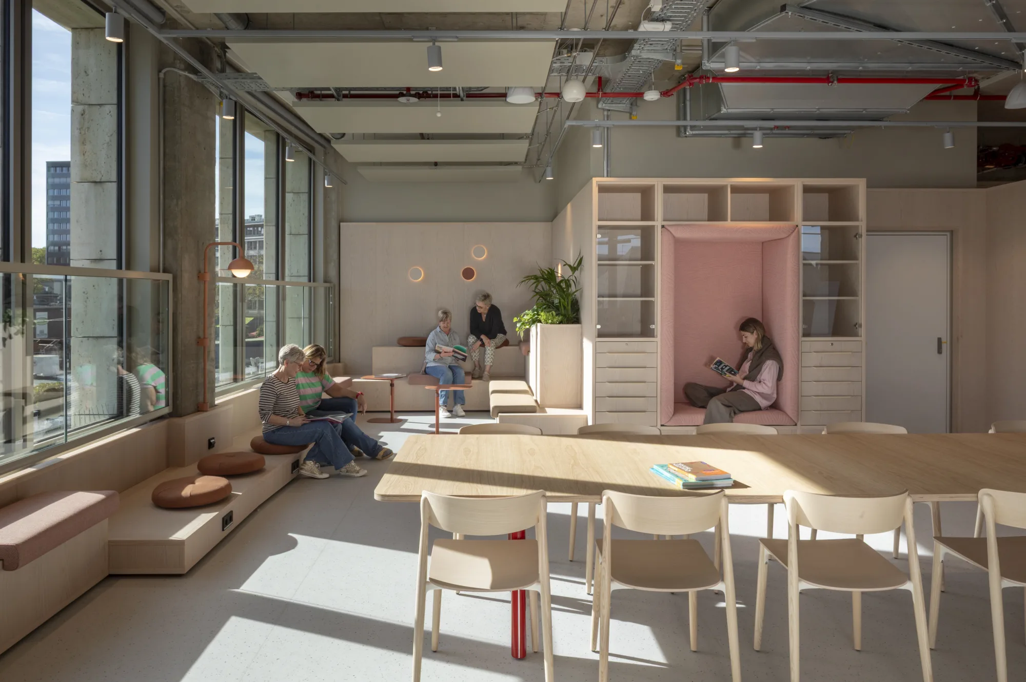 ספריית המרכז של אסן, תכנון: MVRDV, includi ו-Meyer Architekten. צילום: Daria Scagliola, Jannes Linders