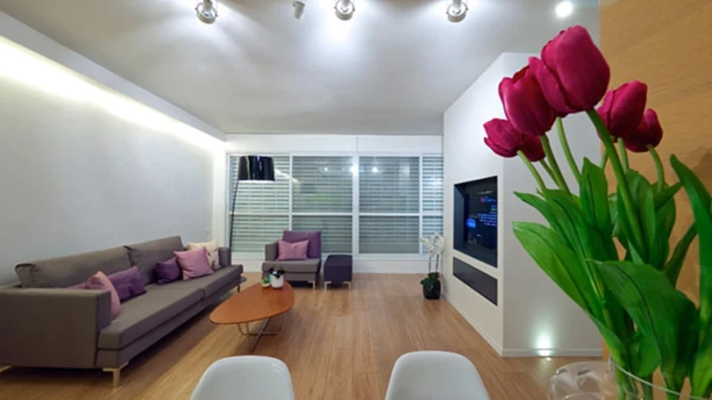 שיפוץ דירה- מחלל מיושן למרחב מסוגנן