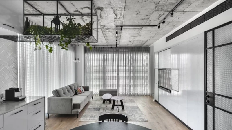 ברק בעיניים- עיצוב דירה בפלורנטין