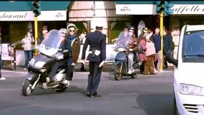 בואו לתכנן "צ'ק פוינט" לקטנועים ברומא