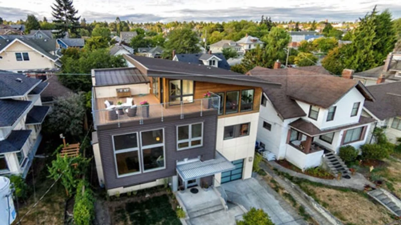 בית עם נוף למרכז סיאטל