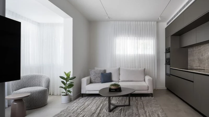 דירה קטנה - תכנון גדול: דירת 60 מ"ר בתל אביב