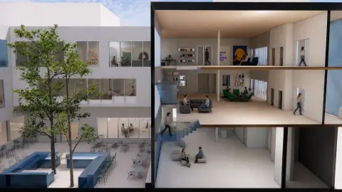 "בין מסגרות": פרויקט גמר בשנקר מציע בית מעבר לחיילים משוחררים