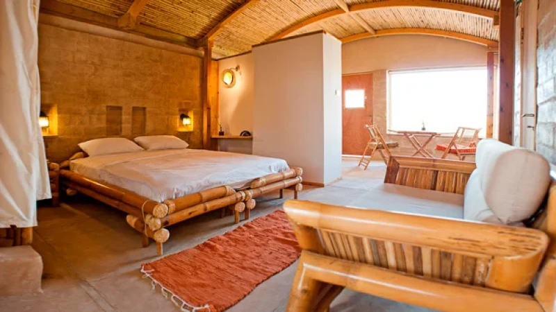 מואה נווה מדבר - עיצוב רזורט אקולוגי, ערבה ישראל. אדריכל ספי קריתי