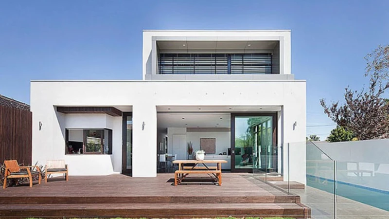 המגורים המתוחכמים שמטשטשים את הגבול בין הפנימי לחיצוני