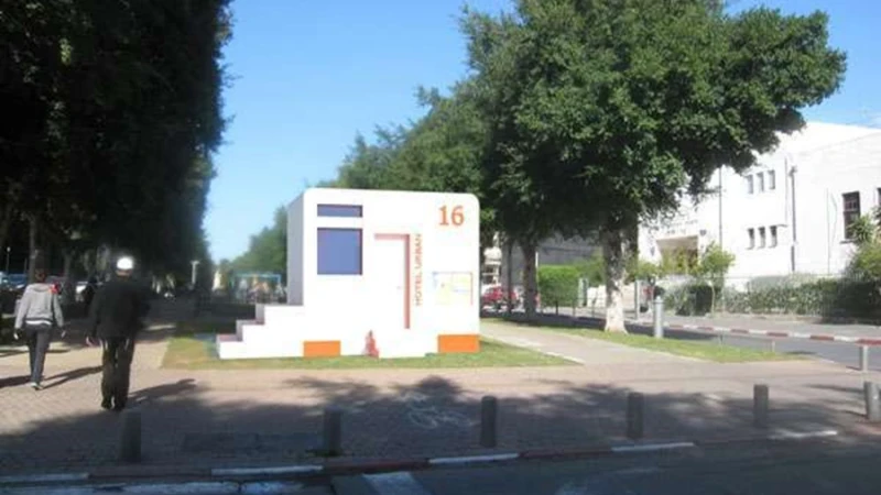 URBAN HOTEL, הצעה לעיצוב חדרים בבתי מלון: אדר' שרון גורן, אדר' חנן פרץ