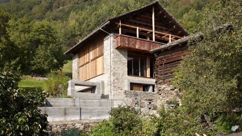 תכנון שהפך אסם ישן לבית מגורים