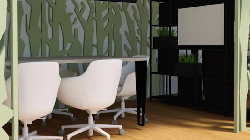 מרחב מעוצב INNO 2018 - כנס בנ"ל לעיצוב ותכנון משרד ומרחב העבודה